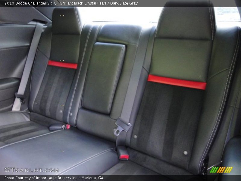 Brilliant Black Crystal Pearl / Dark Slate Gray 2010 Dodge Challenger SRT8