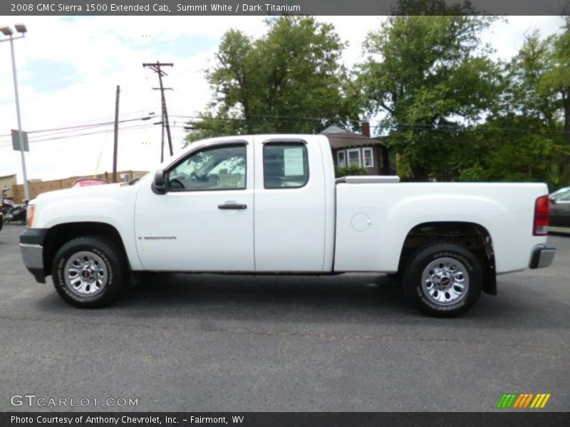  2008 Sierra 1500 Extended Cab Summit White