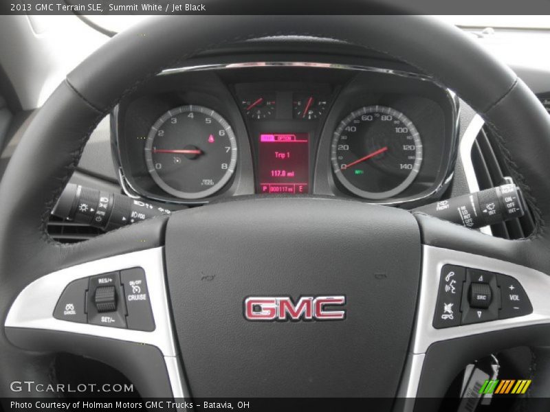 Summit White / Jet Black 2013 GMC Terrain SLE