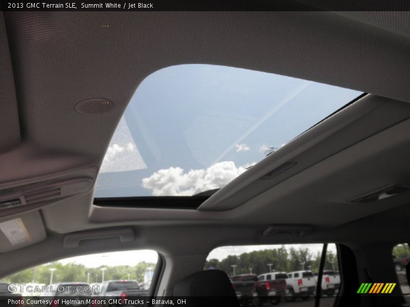 Summit White / Jet Black 2013 GMC Terrain SLE