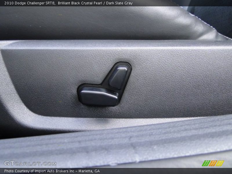 Brilliant Black Crystal Pearl / Dark Slate Gray 2010 Dodge Challenger SRT8