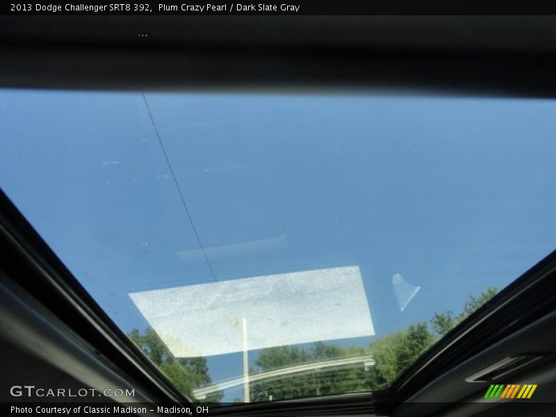 Plum Crazy Pearl / Dark Slate Gray 2013 Dodge Challenger SRT8 392