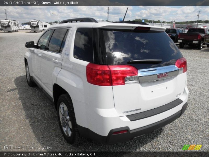 Summit White / Jet Black 2013 GMC Terrain SLE