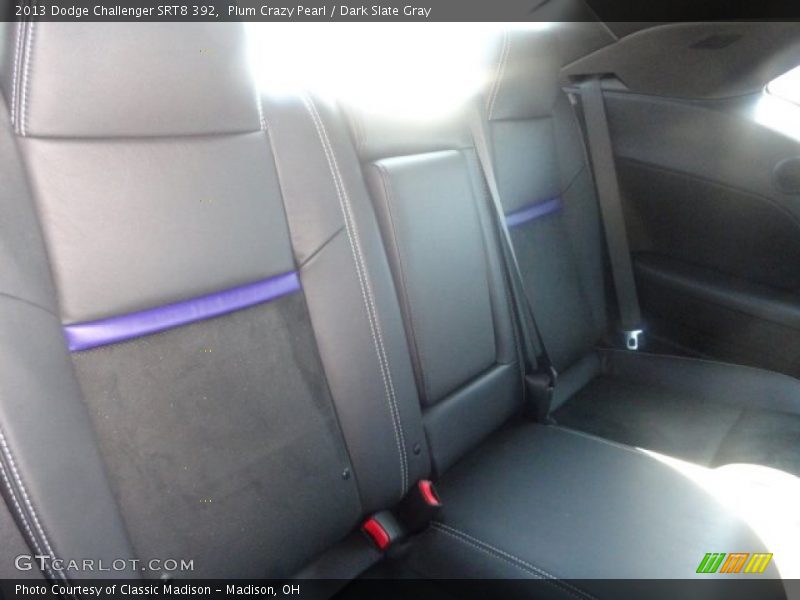 Plum Crazy Pearl / Dark Slate Gray 2013 Dodge Challenger SRT8 392