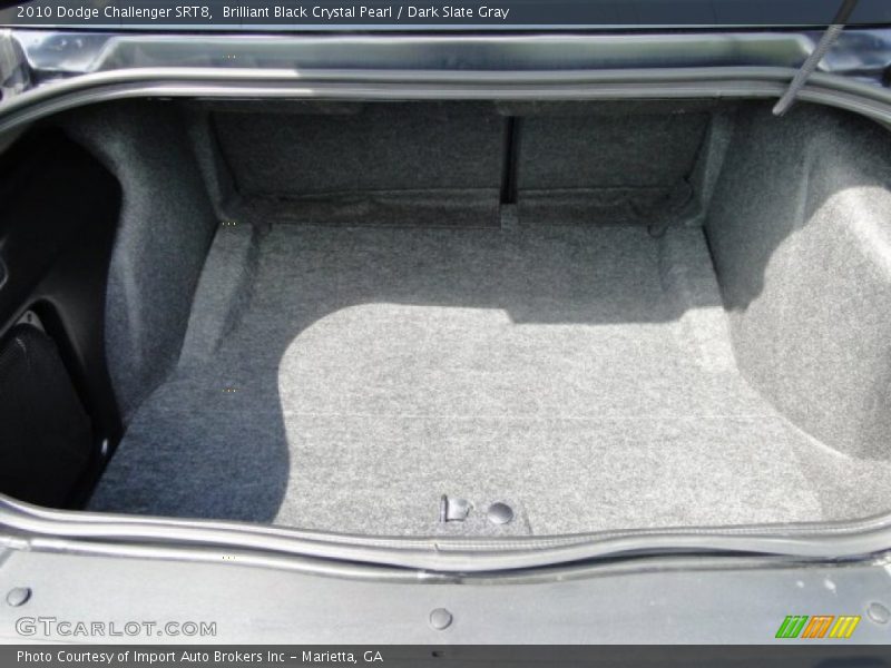 Brilliant Black Crystal Pearl / Dark Slate Gray 2010 Dodge Challenger SRT8