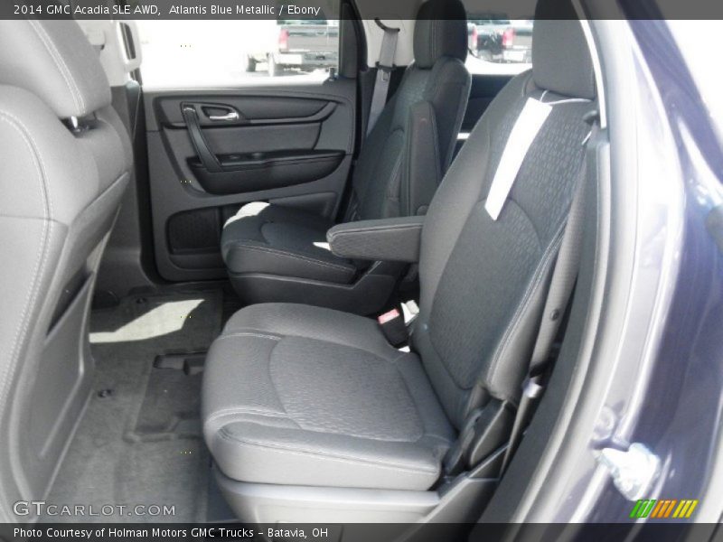 Atlantis Blue Metallic / Ebony 2014 GMC Acadia SLE AWD