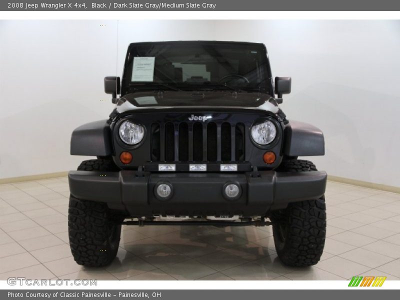 Black / Dark Slate Gray/Medium Slate Gray 2008 Jeep Wrangler X 4x4