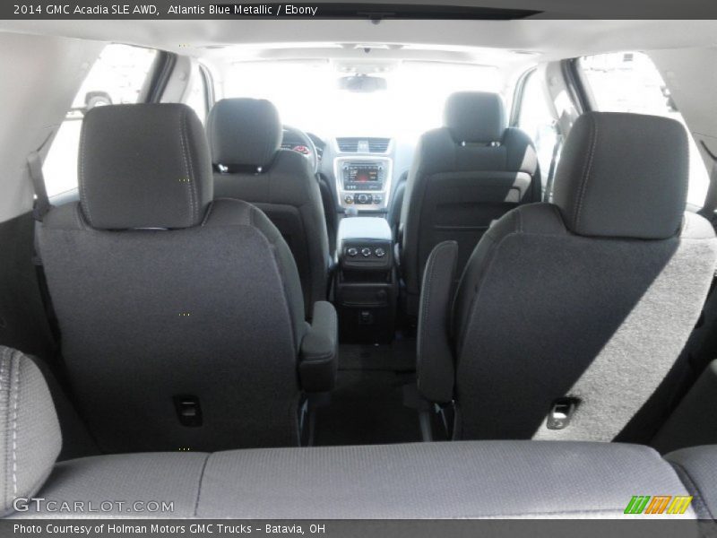 Atlantis Blue Metallic / Ebony 2014 GMC Acadia SLE AWD