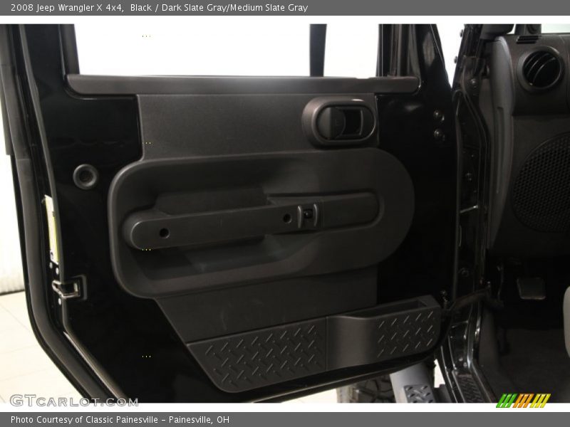 Black / Dark Slate Gray/Medium Slate Gray 2008 Jeep Wrangler X 4x4