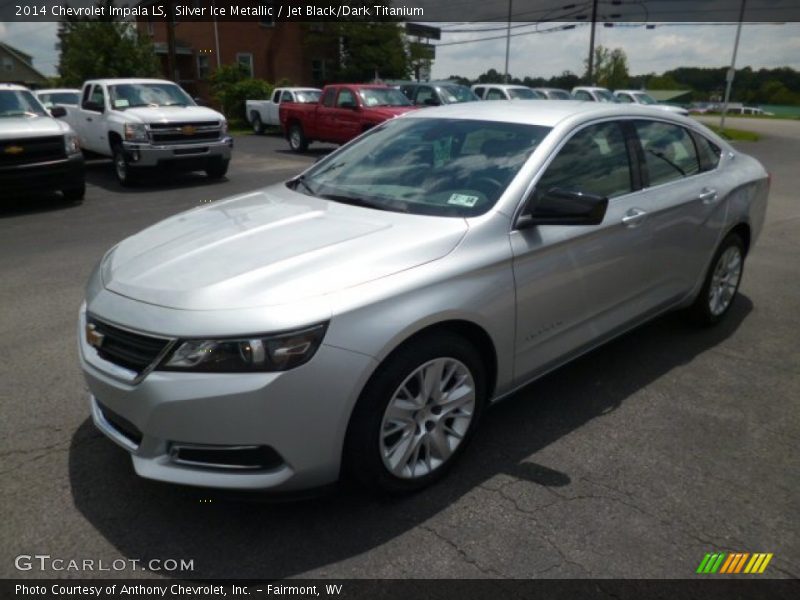 Front 3/4 View of 2014 Impala LS