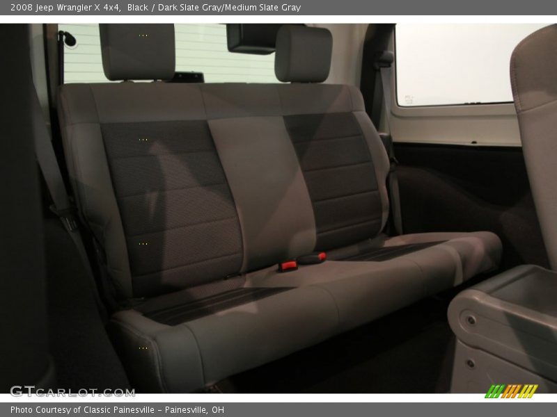 Black / Dark Slate Gray/Medium Slate Gray 2008 Jeep Wrangler X 4x4
