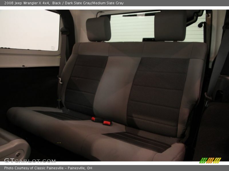 Black / Dark Slate Gray/Medium Slate Gray 2008 Jeep Wrangler X 4x4