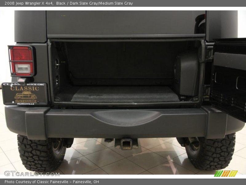 Black / Dark Slate Gray/Medium Slate Gray 2008 Jeep Wrangler X 4x4
