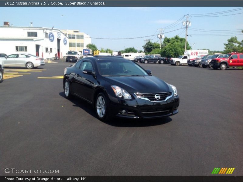 Super Black / Charcoal 2012 Nissan Altima 2.5 S Coupe