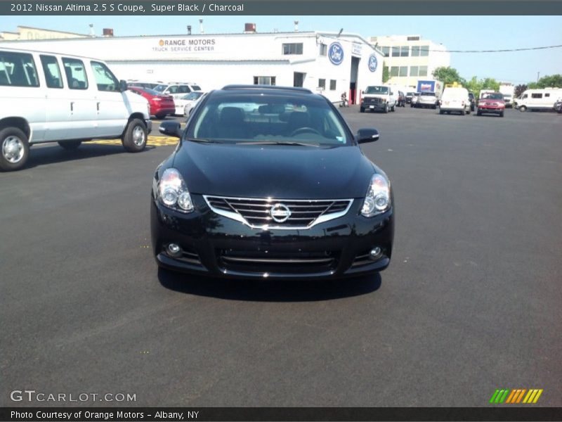 Super Black / Charcoal 2012 Nissan Altima 2.5 S Coupe