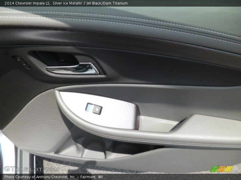 Silver Ice Metallic / Jet Black/Dark Titanium 2014 Chevrolet Impala LS