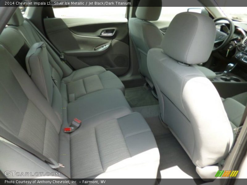 Rear Seat of 2014 Impala LS