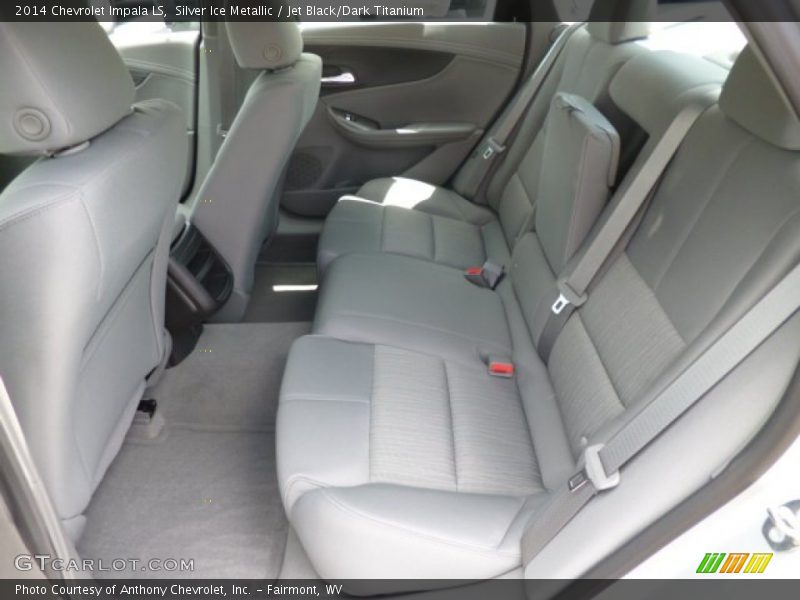 Rear Seat of 2014 Impala LS