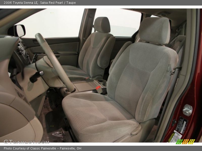 Salsa Red Pearl / Taupe 2006 Toyota Sienna LE