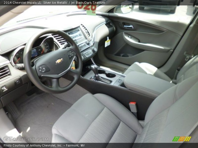 Jet Black/Dark Titanium Interior - 2014 Impala LS 