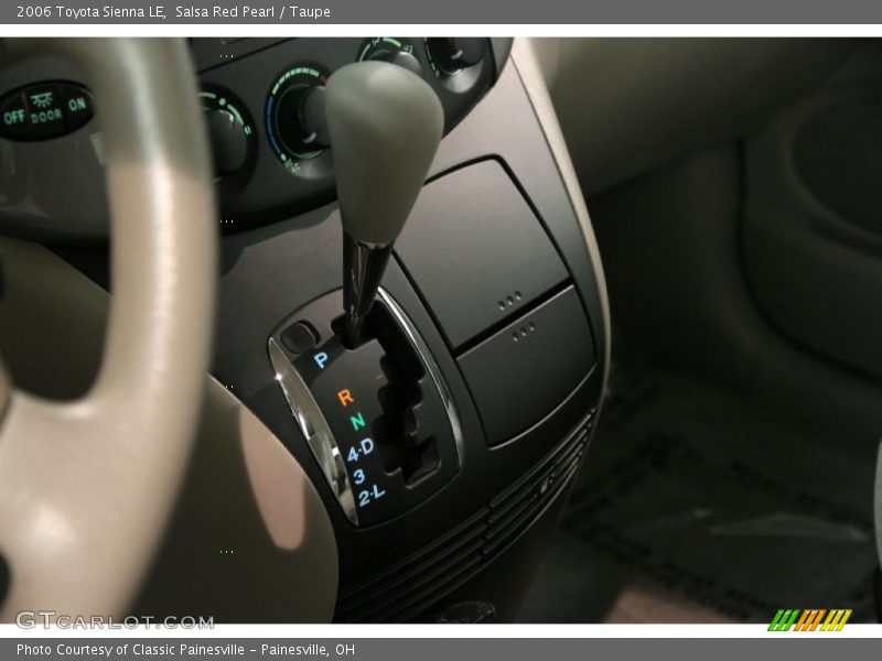 Salsa Red Pearl / Taupe 2006 Toyota Sienna LE