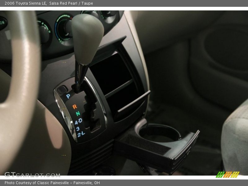 Salsa Red Pearl / Taupe 2006 Toyota Sienna LE