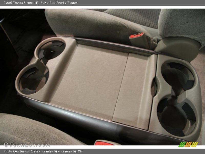 Salsa Red Pearl / Taupe 2006 Toyota Sienna LE