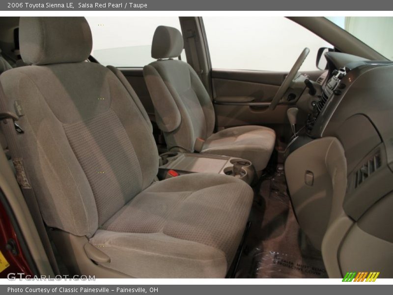 Salsa Red Pearl / Taupe 2006 Toyota Sienna LE