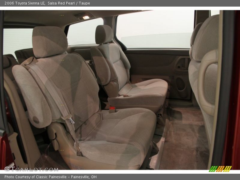 Salsa Red Pearl / Taupe 2006 Toyota Sienna LE