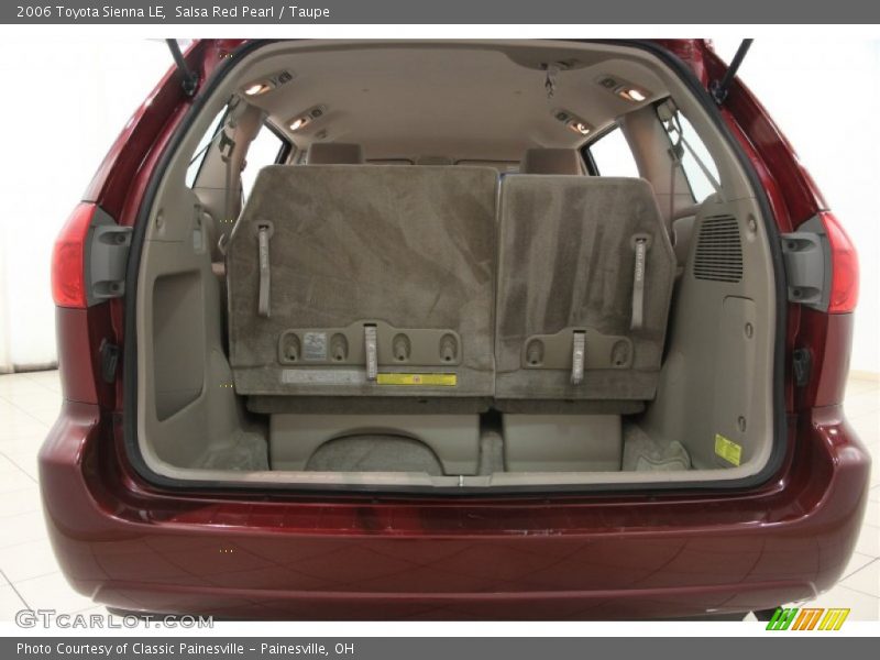 Salsa Red Pearl / Taupe 2006 Toyota Sienna LE