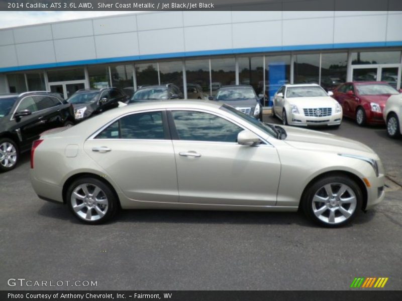  2014 ATS 3.6L AWD Silver Coast Metallic