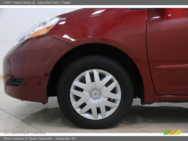 Salsa Red Pearl / Taupe 2006 Toyota Sienna LE
