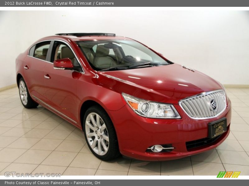 Crystal Red Tintcoat / Cashmere 2012 Buick LaCrosse FWD