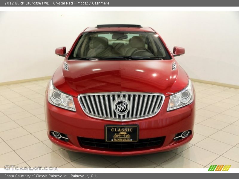 Crystal Red Tintcoat / Cashmere 2012 Buick LaCrosse FWD