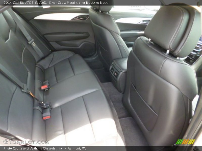 Rear Seat of 2014 ATS 3.6L AWD