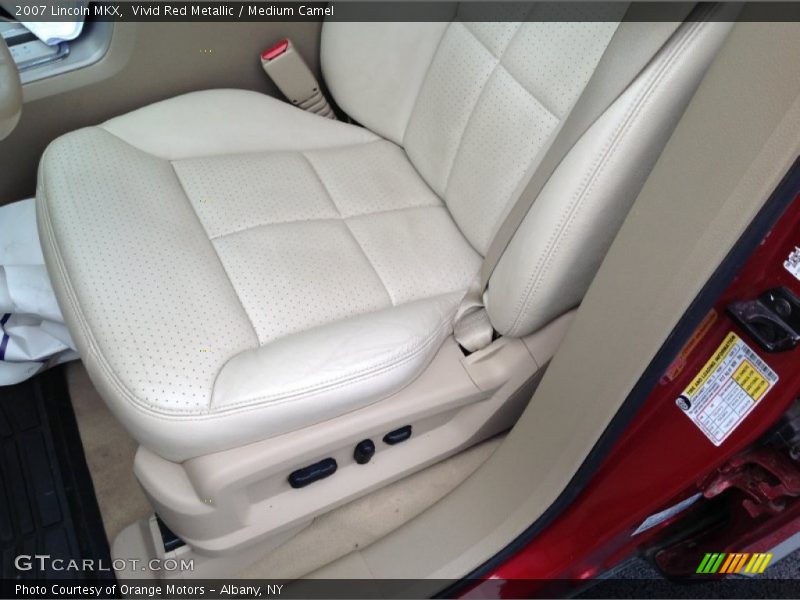 Vivid Red Metallic / Medium Camel 2007 Lincoln MKX