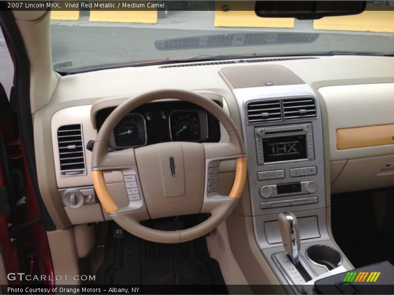 Vivid Red Metallic / Medium Camel 2007 Lincoln MKX