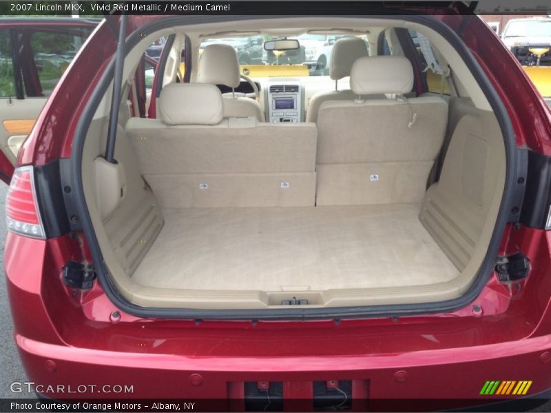 Vivid Red Metallic / Medium Camel 2007 Lincoln MKX