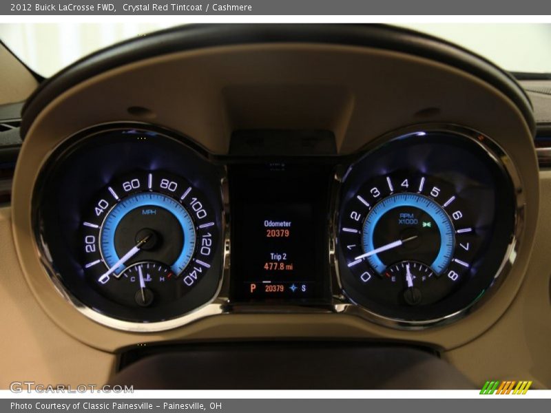  2012 LaCrosse FWD FWD Gauges