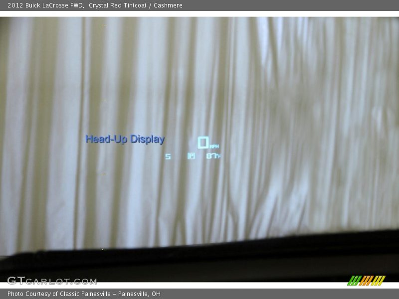 Crystal Red Tintcoat / Cashmere 2012 Buick LaCrosse FWD