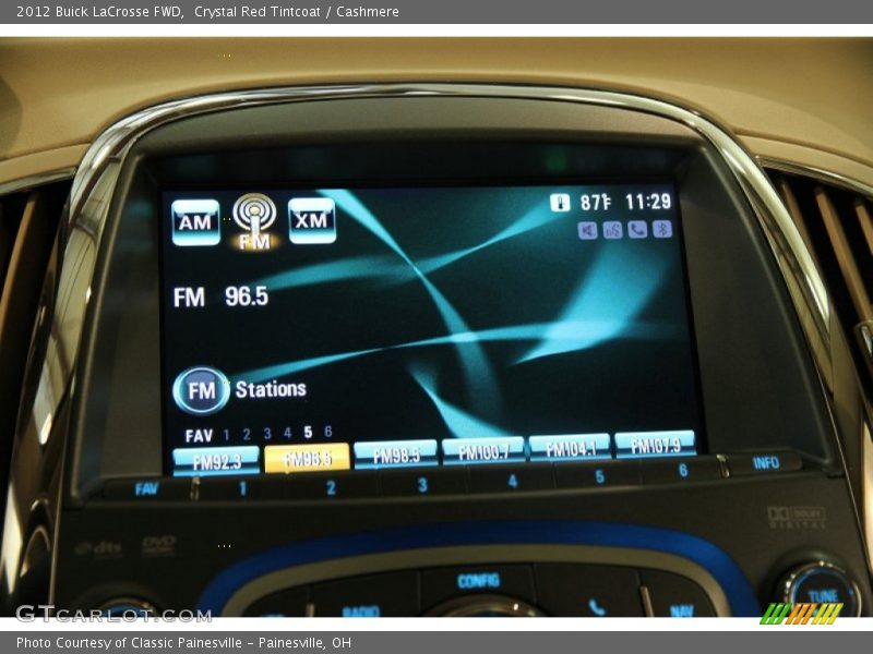 Crystal Red Tintcoat / Cashmere 2012 Buick LaCrosse FWD