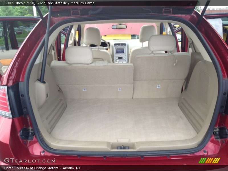 Vivid Red Metallic / Medium Camel 2007 Lincoln MKX