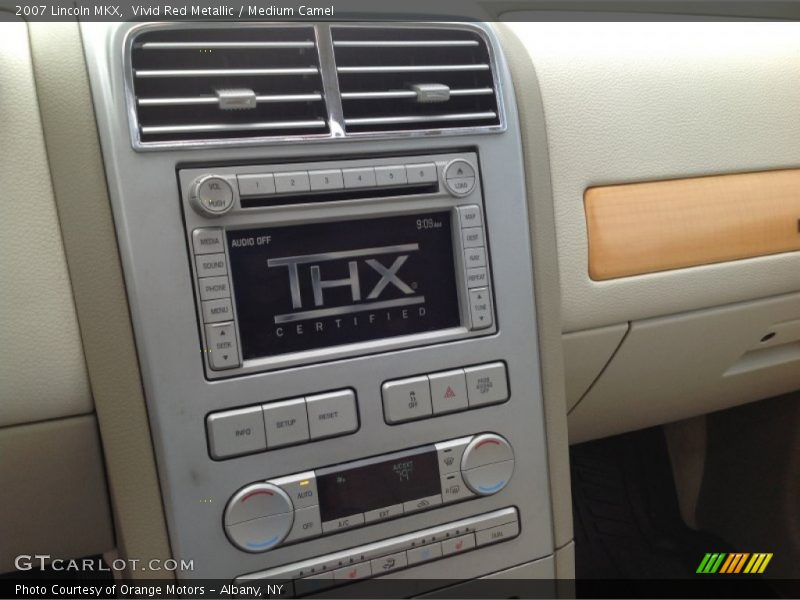 Vivid Red Metallic / Medium Camel 2007 Lincoln MKX