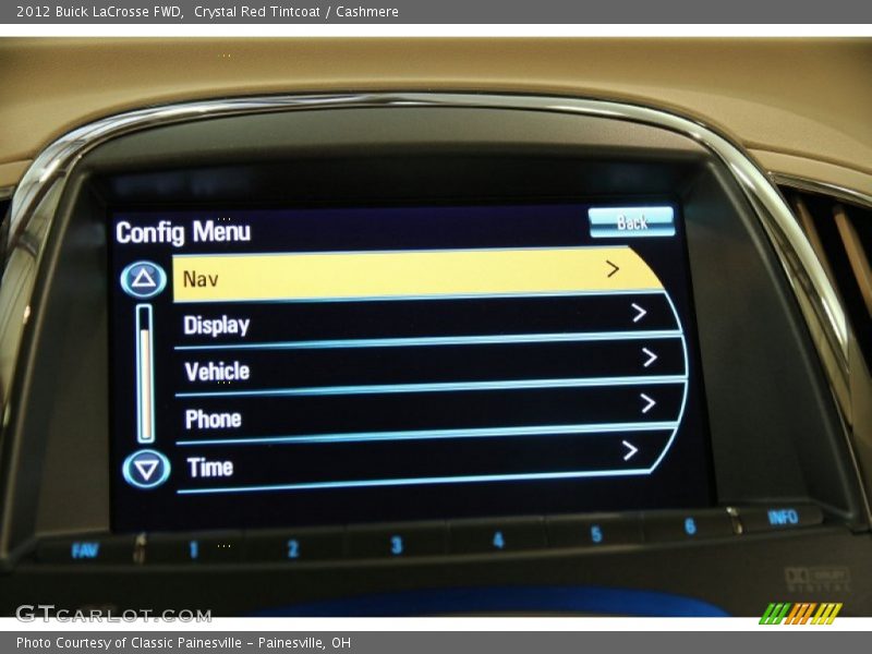 Crystal Red Tintcoat / Cashmere 2012 Buick LaCrosse FWD