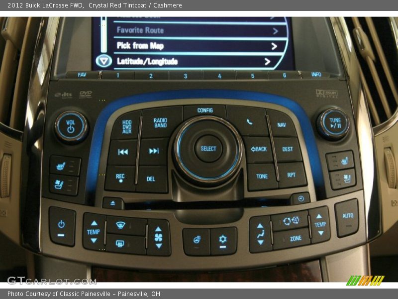 Crystal Red Tintcoat / Cashmere 2012 Buick LaCrosse FWD