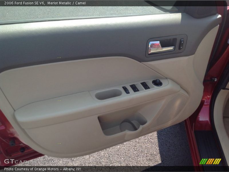 Merlot Metallic / Camel 2006 Ford Fusion SE V6