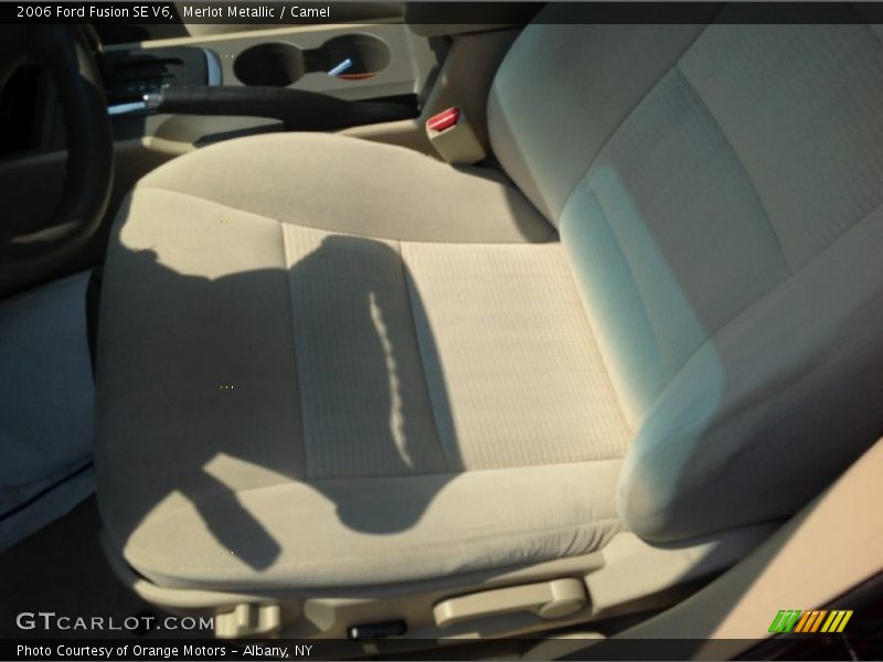 Merlot Metallic / Camel 2006 Ford Fusion SE V6