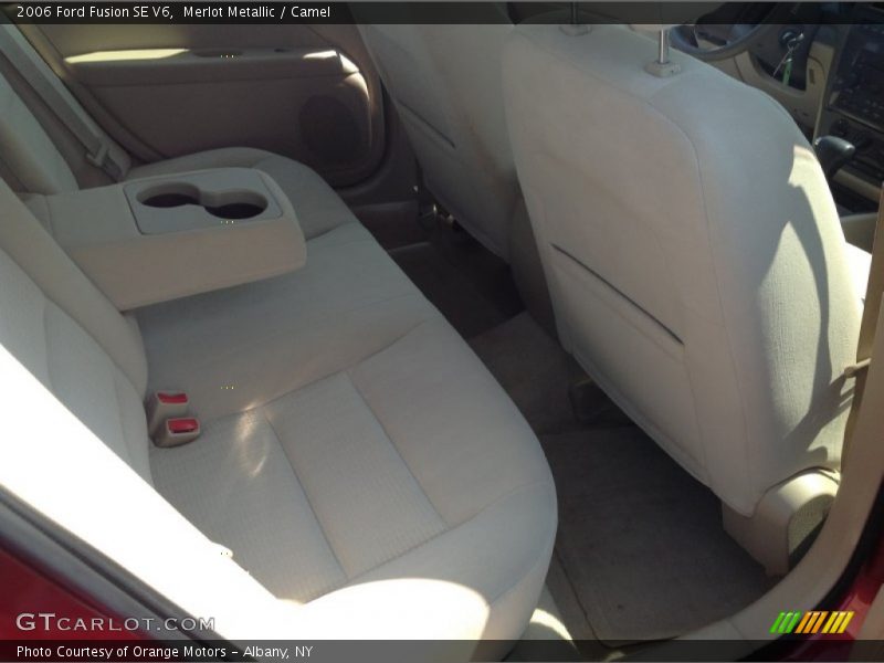 Merlot Metallic / Camel 2006 Ford Fusion SE V6