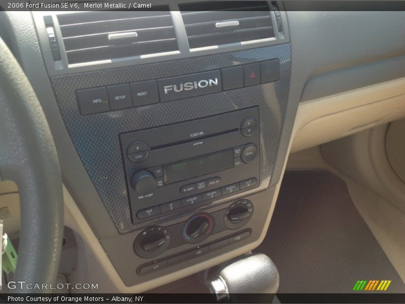 Merlot Metallic / Camel 2006 Ford Fusion SE V6
