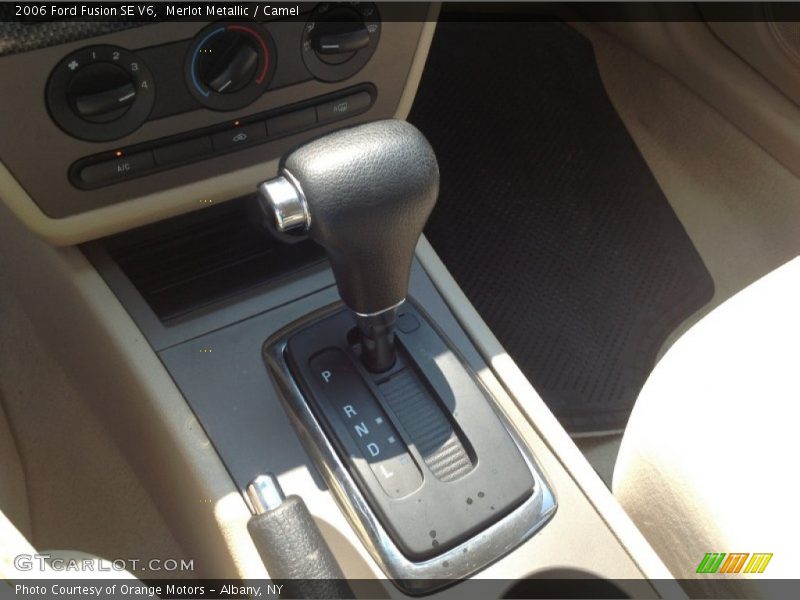 Merlot Metallic / Camel 2006 Ford Fusion SE V6